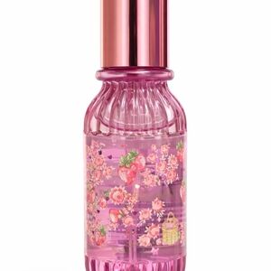 Floral Pink Perfume Bottle